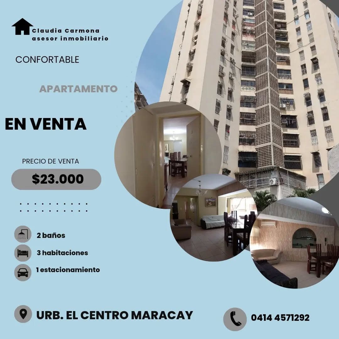 Apartamento en Venta, Residencias el Centro, Maracay - Imagen 1