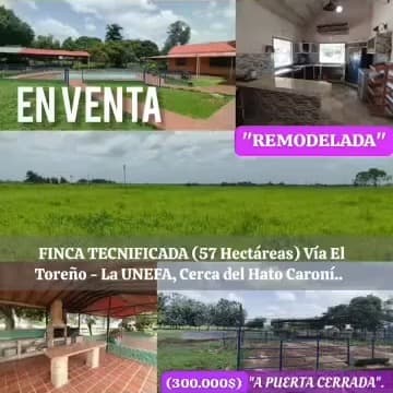 Finca en Venta (57 Hectáreas) Vía El Toreño, Barinas - Imagen 1