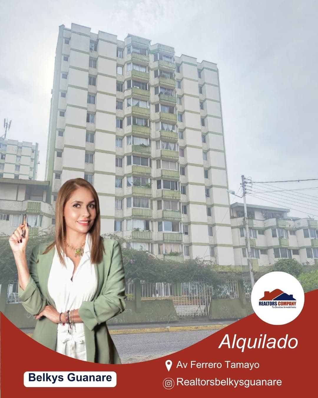Apartamento en alquiler, Av. Ferrero Tamayo