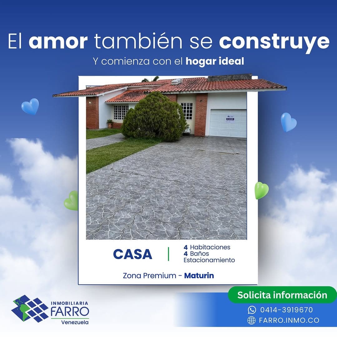 Casa en venta, zona premium de Maturín