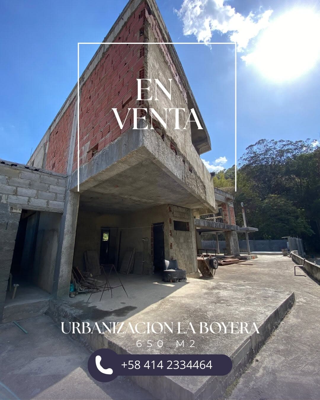 Casa para terminar en La Boyera, El Hatillo - Imagen 1