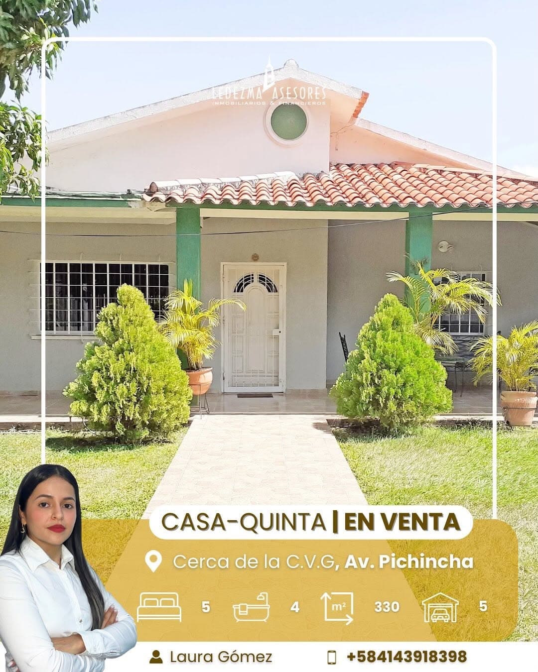 Casa con local comercial en Av. Pichincha, Ciudad Bolívar - Imagen 1