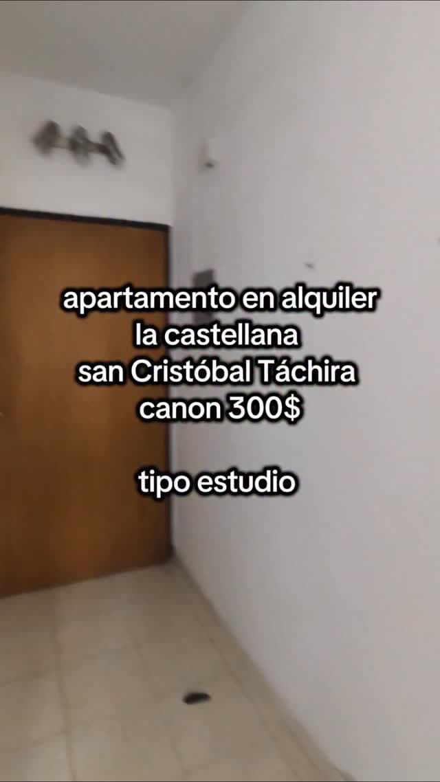 Apartamento tipo estudio en alquiler, La Castellana, San Cristóbal